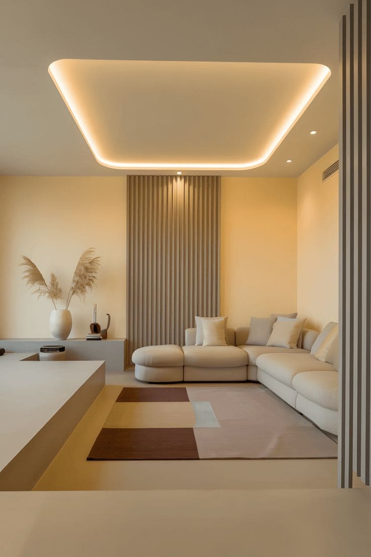 Modern Gypsum Ceiling